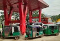 মহাসড়কে তীব্র গ্যাস সংকট