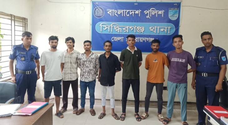 ছাত্রদল নেতাসহ গ্রেপ্তার ৭