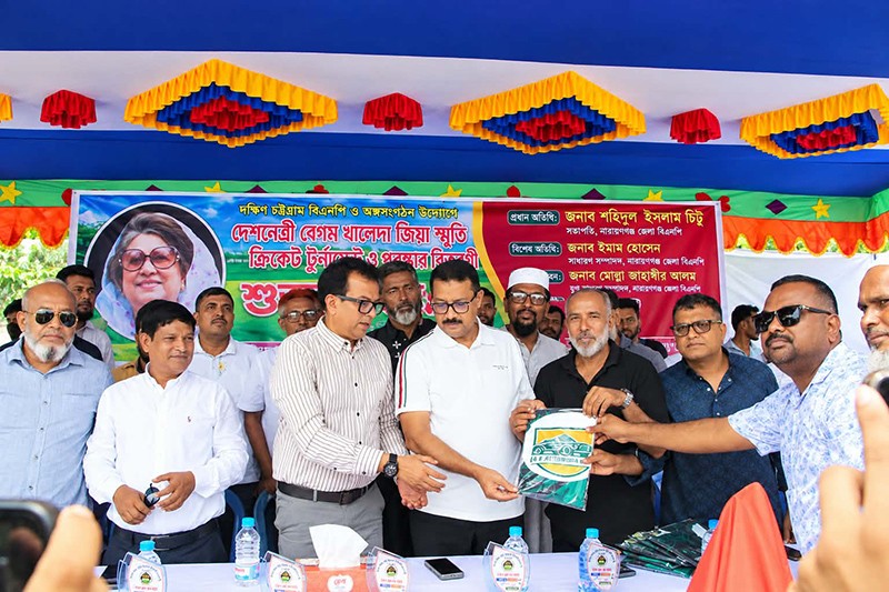 খেলাধুলার মাধ্যমে যুবসমাজের মানসিক পরিবর্তন সম্ভব: রিয়াদ চৌধুরী