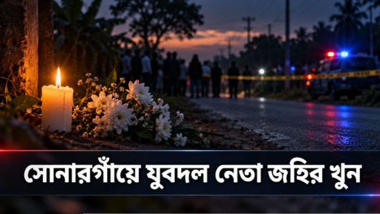 সোনারগাঁয়ে ‍যুবদল নেতাকে কুপিয়ে হত্যা