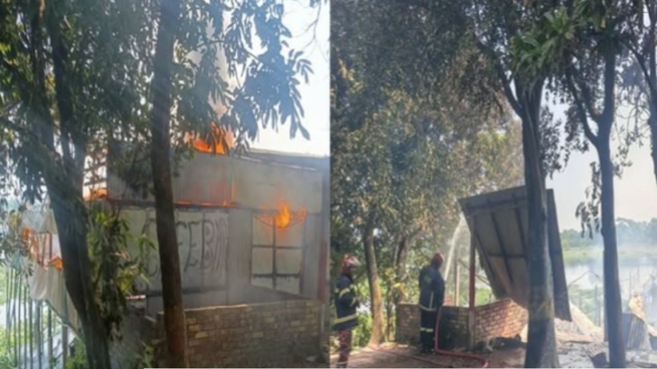 বন্দরে রেস্টুরেন্টে আগুন, মাদকবিরোধী অবস্থানের জেরে অগ্নিসংযোগের অভিযোগ