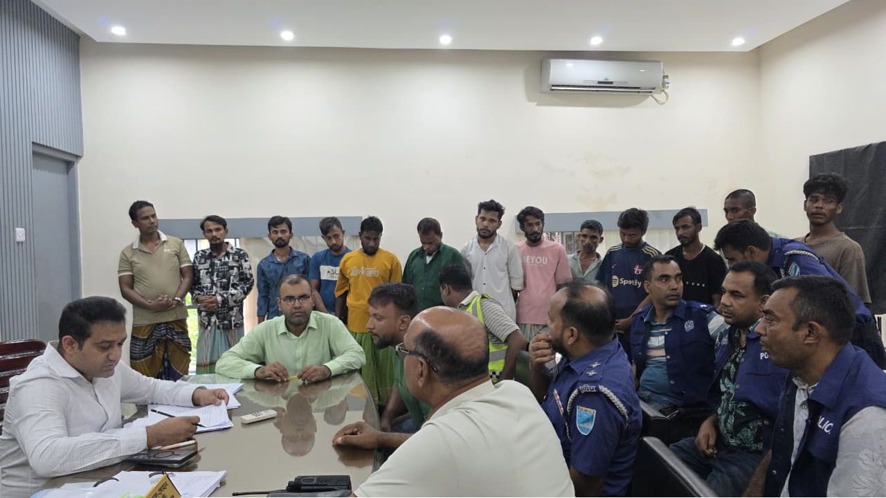 মাদক বিক্রি ও সেবনের দায়ে ১২ জনকে কারাদণ্ড