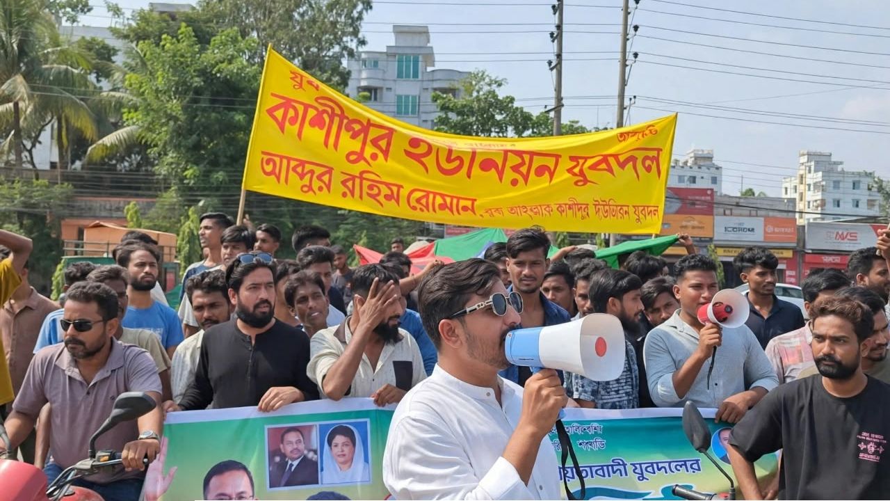 যুবদলের ৪৮তম প্রতিষ্ঠাবার্ষিকীতে রোমানের অংশগ্রহণ