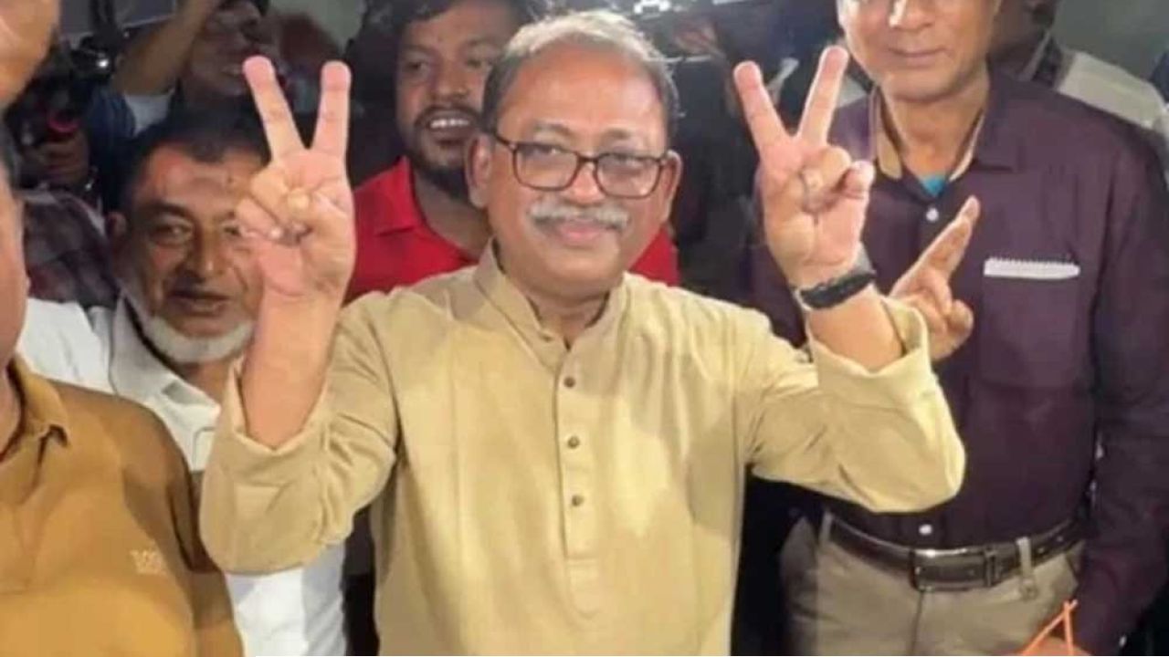 বিএনপি প্রার্থী মির্জা ফয়সল বিজয়ী